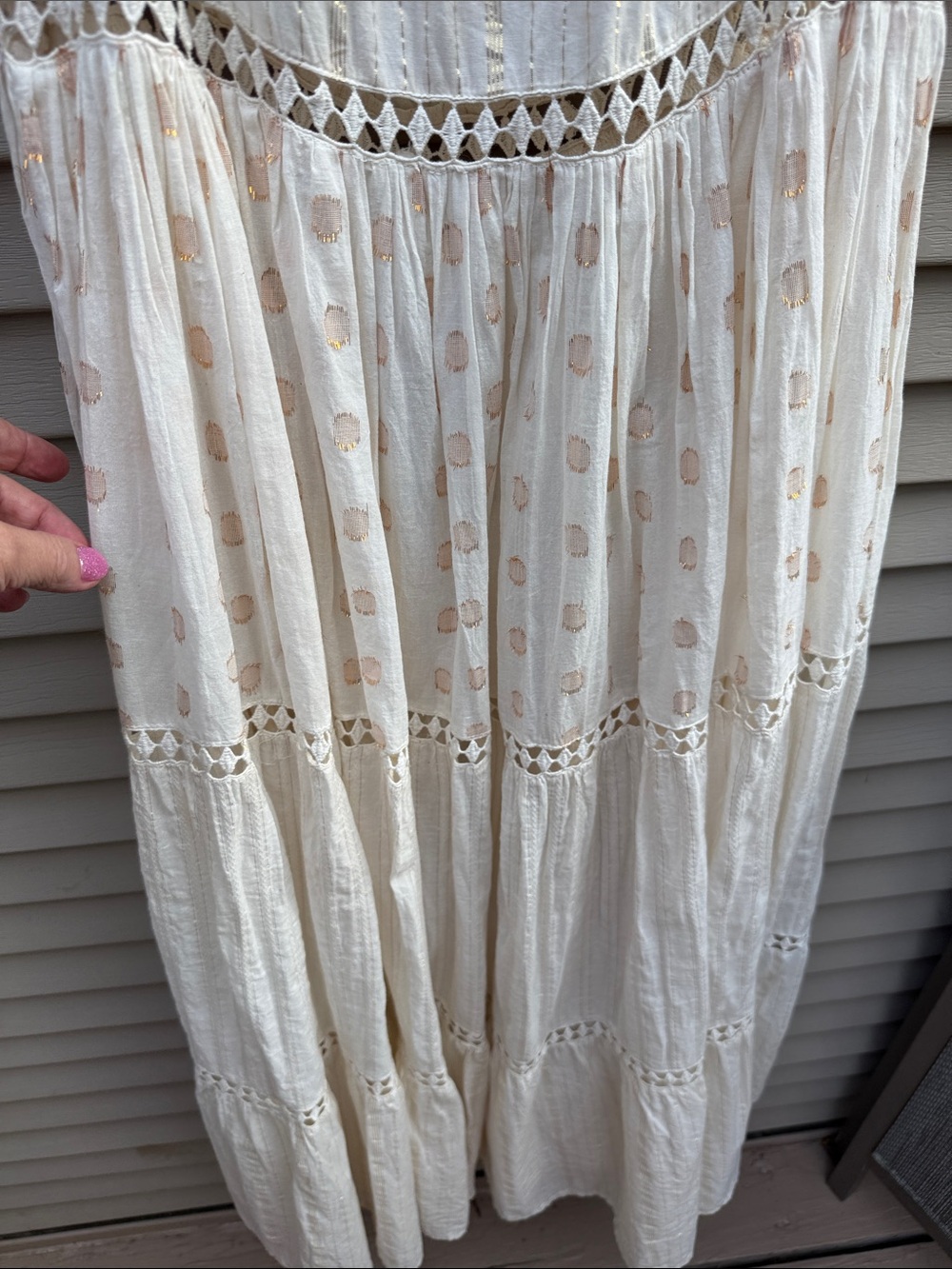 Chelsea & Violet Amber Sky Sleeveless Maxi Dress Size XL - Picture 6 of 15